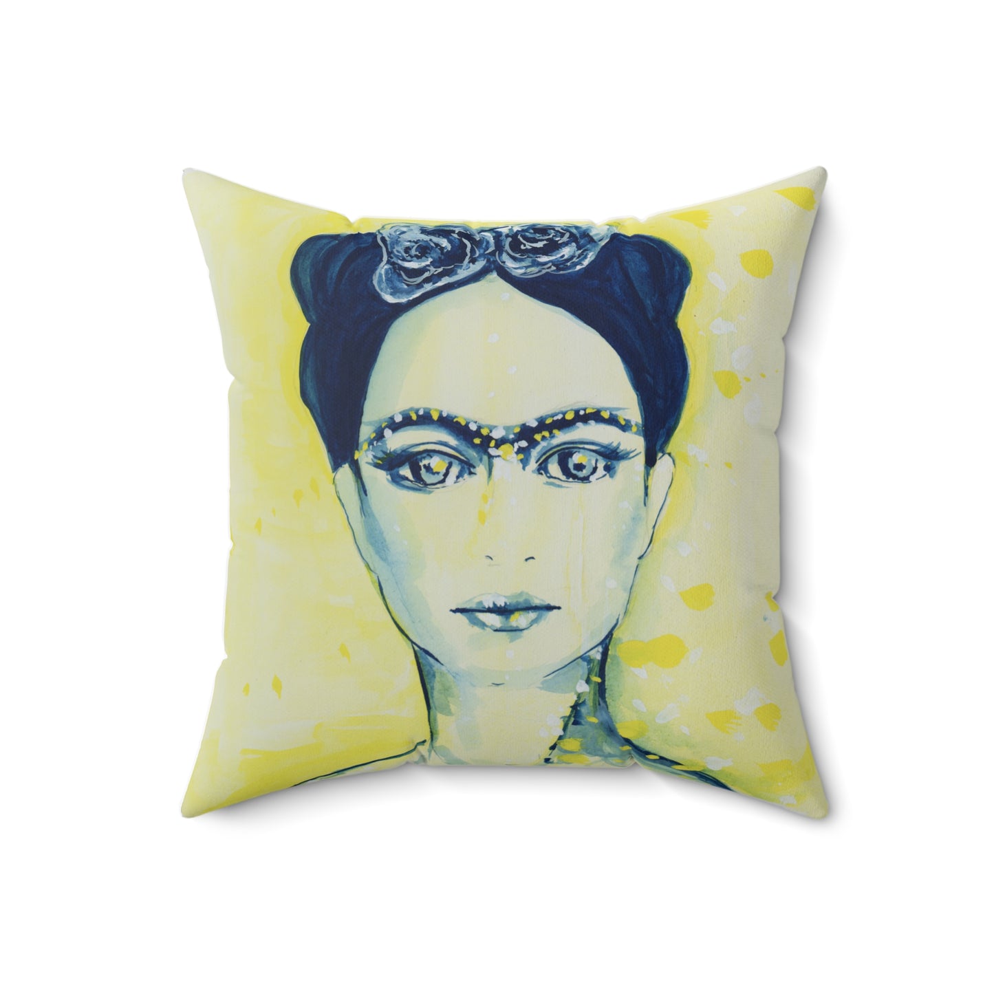 Frida - Faux Suede Square Pillow