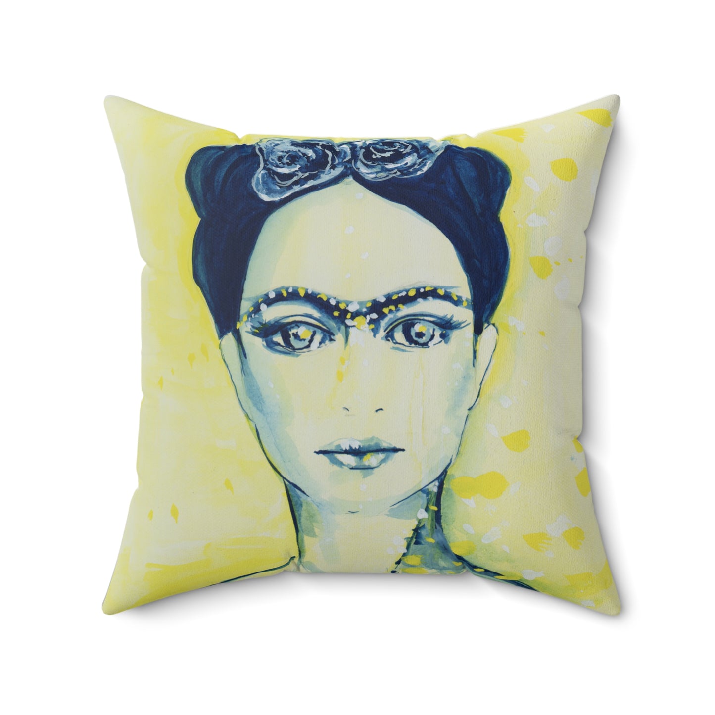 Frida - Faux Suede Square Pillow