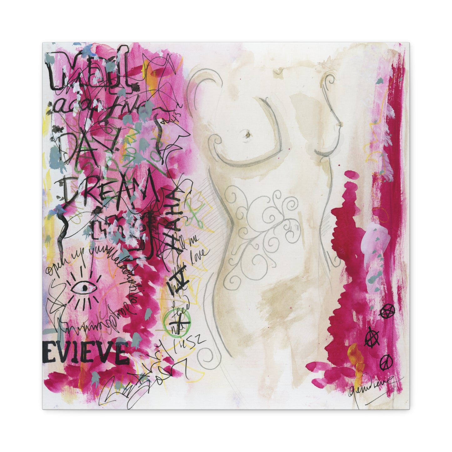 Maladaptive Daydream - Canvas Gallery Wraps